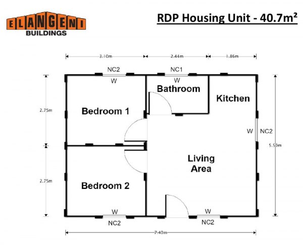 RDP-Housing-Unit-40-7m